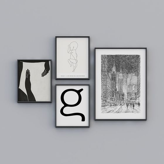 Modern Decorative Painting Wall