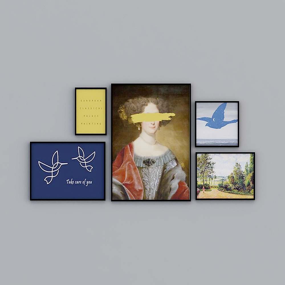 Modern decoration combination 354766-5