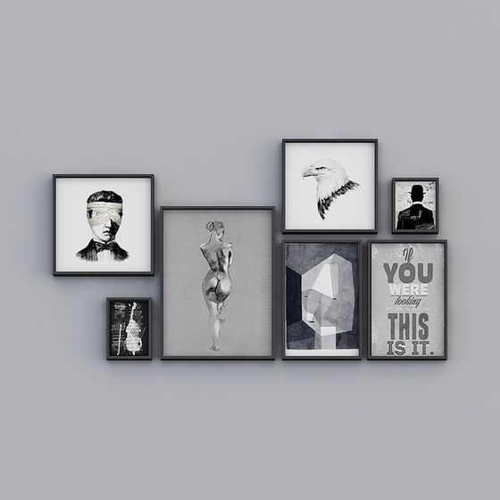 Tranh trang trí hiện đại treo ảnh treo tường 353124-5