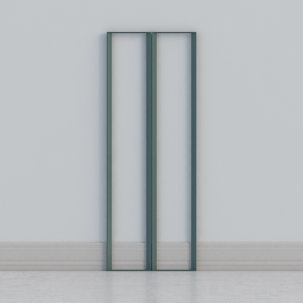 minimal glass door
