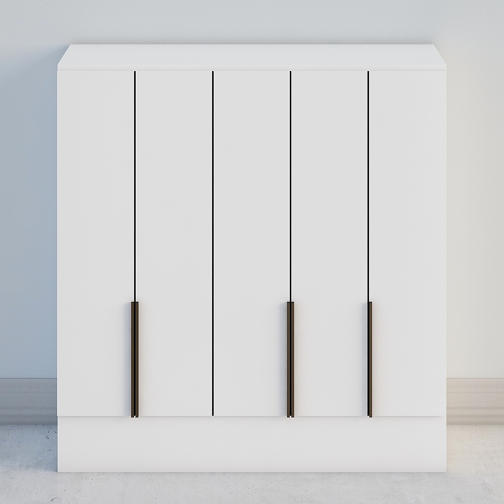 캐비닛에 5개의 문-B