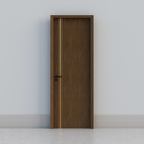 モダンな茶色のドア