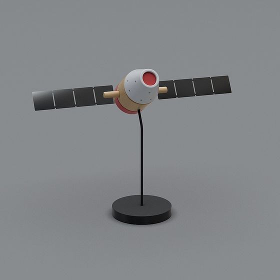 Space Explorer Satellite 3D model