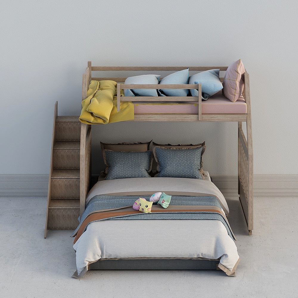 Lits superposés pour enfants modernes 252677-1 (échelles)