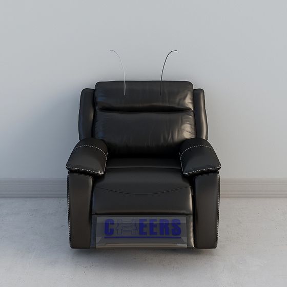 Canapé Simple Noir D-K561M_