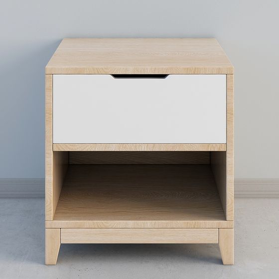 Urban Elegance Bedside Table 3D model