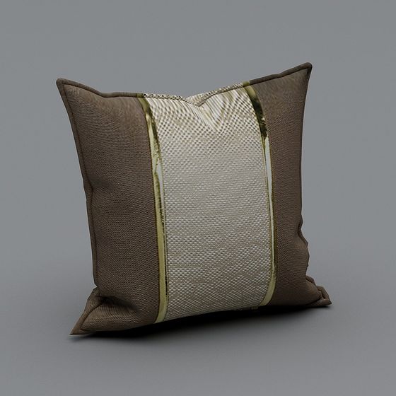 Elegance Pillow 3D model for Stylish Interiors