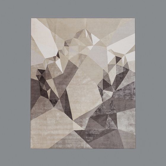 Abstract Geometric Carpet 3D model