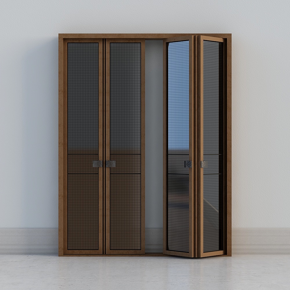 Folding door 3D model (ID: 587253)-1