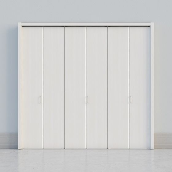 Porta pieghevole bianca moderna