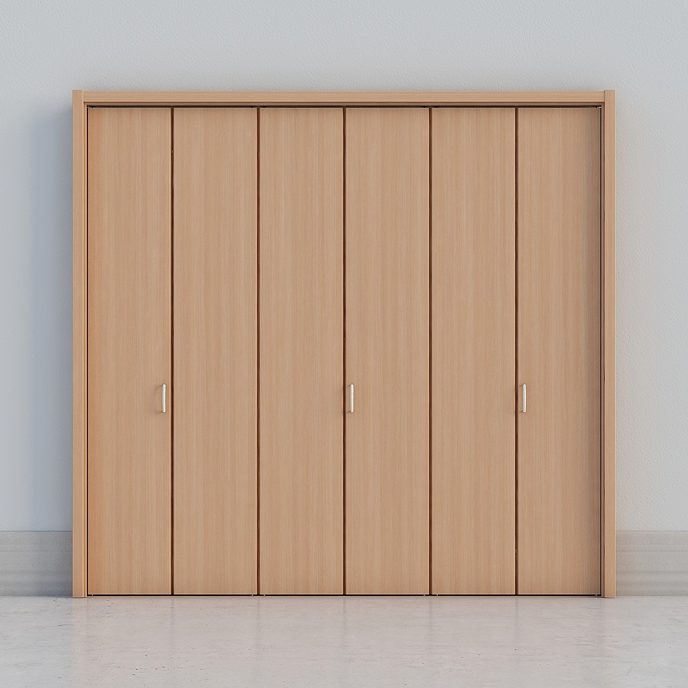 modern wooden folding door