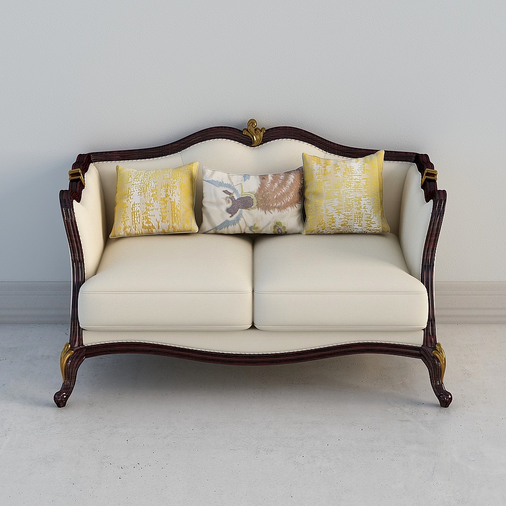 Divano Doppio Karin-KL-2911 in ebano