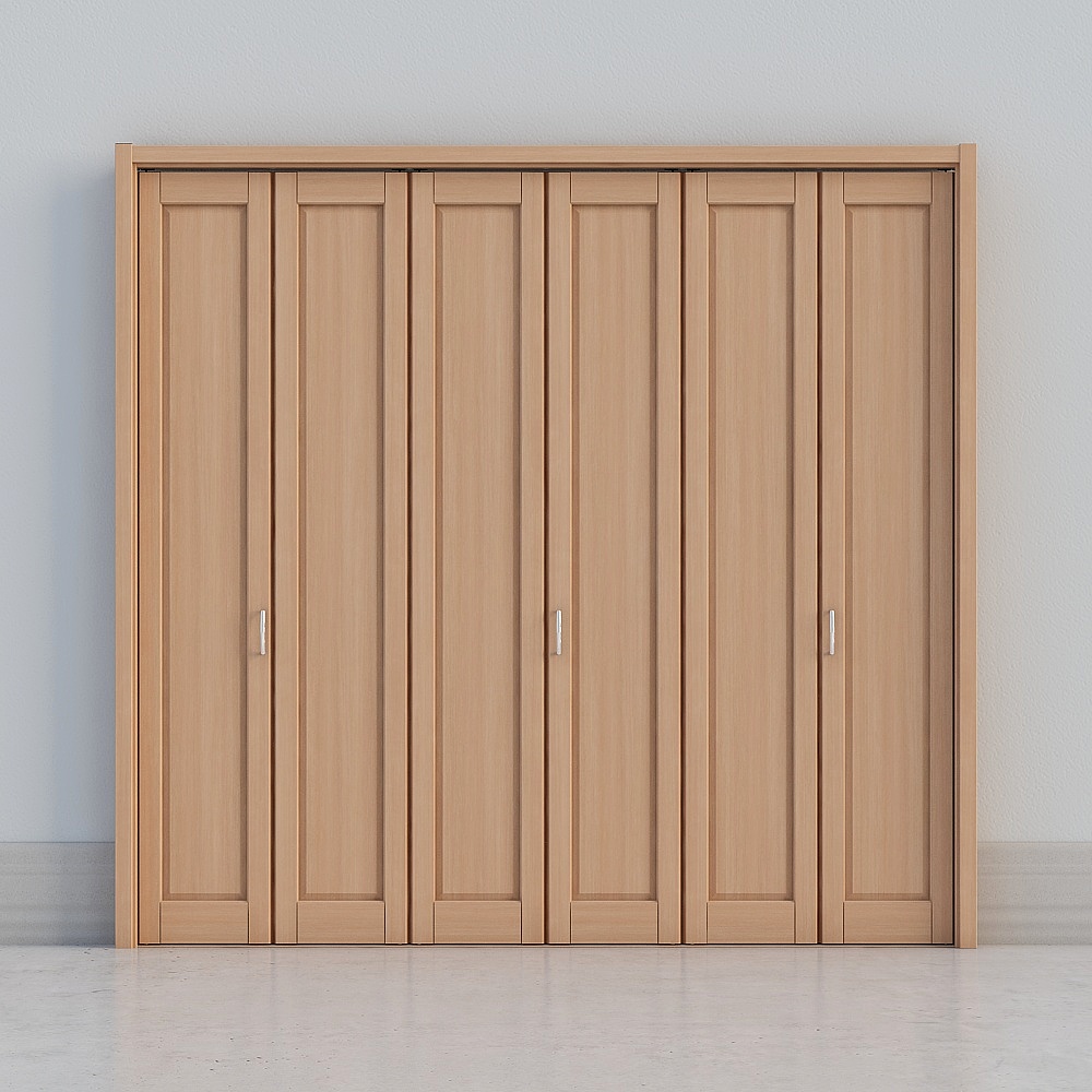 classic wooden folding door