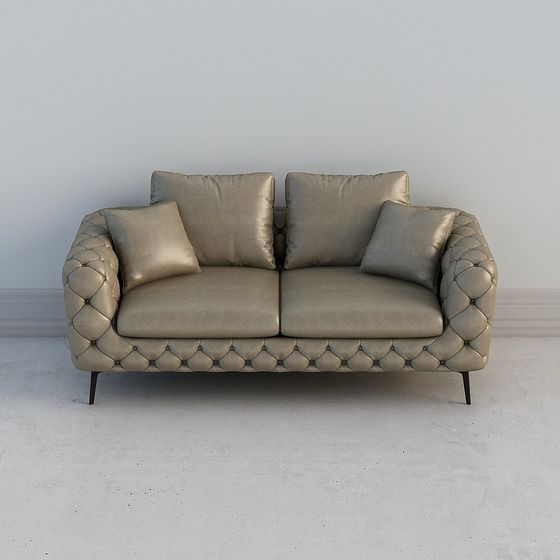 Urban Elegance Sofa 3D model for Modern Spaces