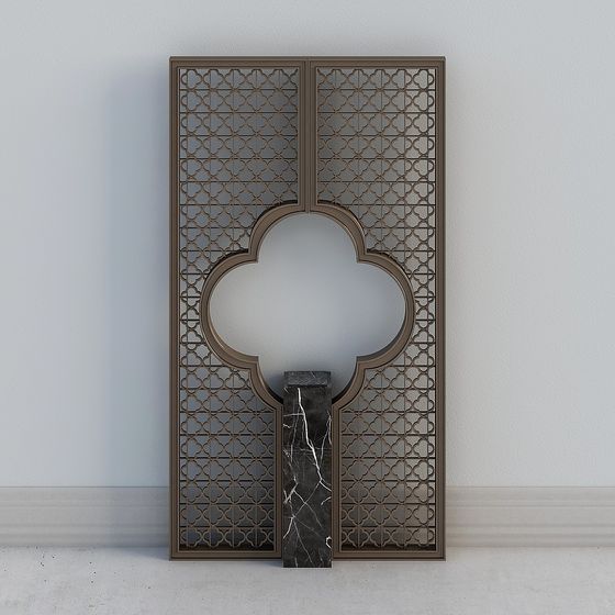 Arabesque Screen 3D model