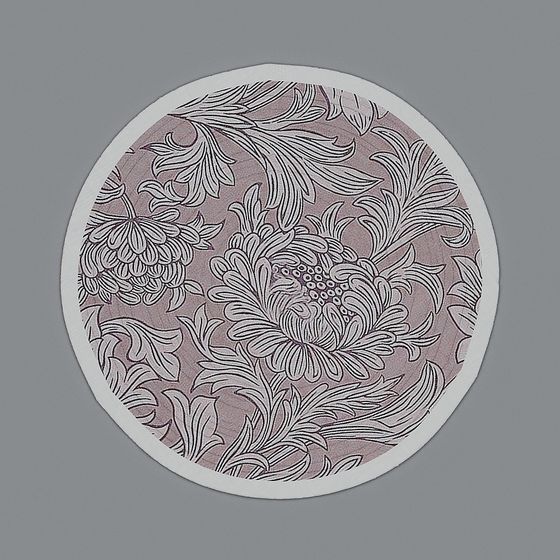 Combinazione di Tappeti Rotondi Moderni 392797-1