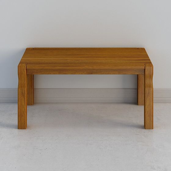 City Table 3D model - Modern Minimalist Design