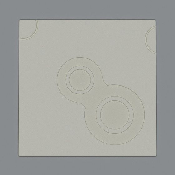 Unique Low-Poly Fidget Spinner 3D model