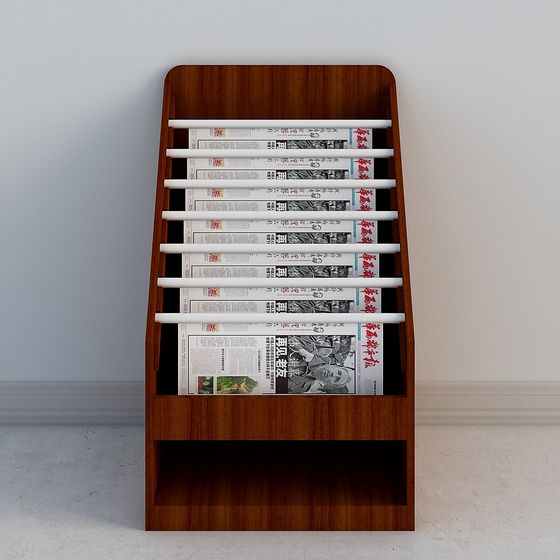 Modern File Cabinet,Brown+Black