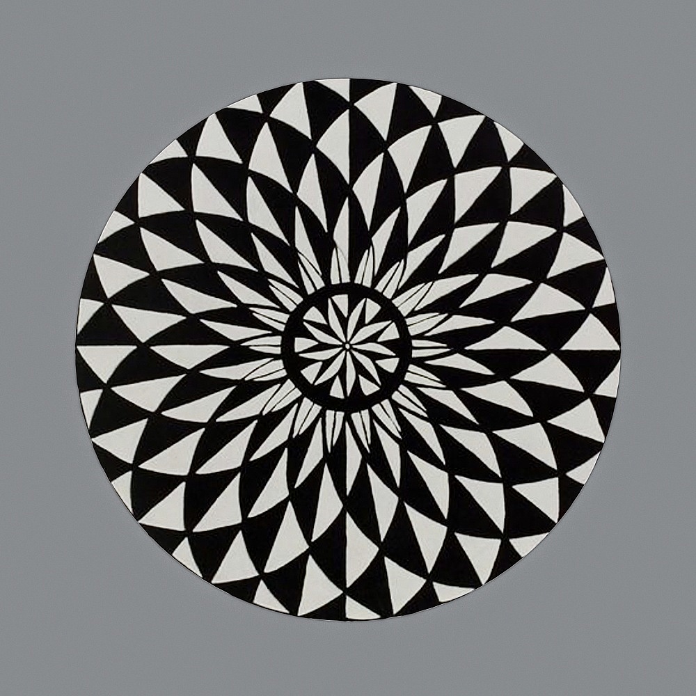 New Chinese round carpet 359701-8