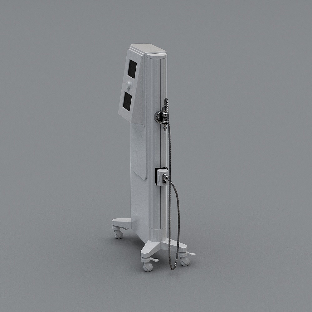 Mobile X-ray Machine 3D Model