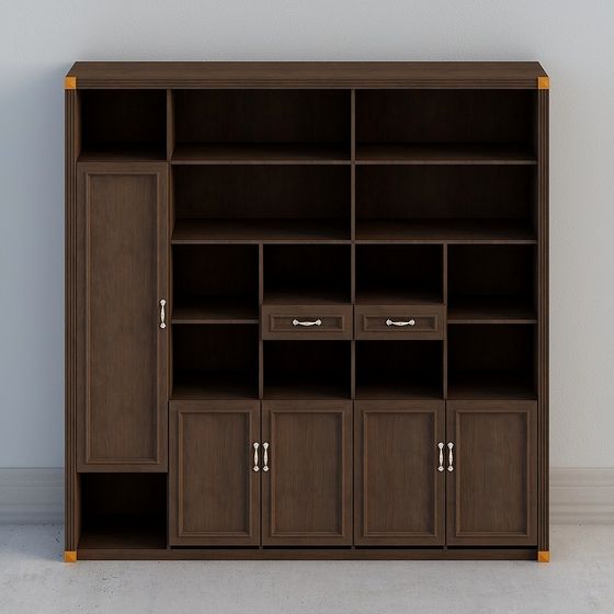 Urban Elegance Bookshelf 3D model