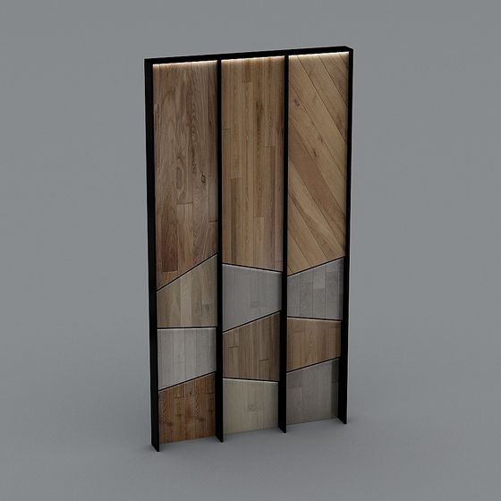 Divided Elegance Low-Poly High-Detail 3D model