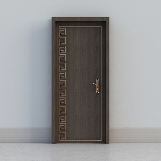 Athena Gate 3D Model - Modern Meets Classical Elegance