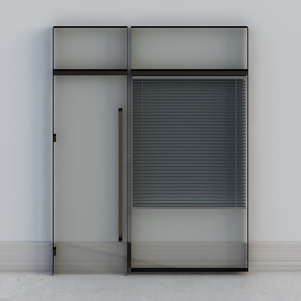 Schermo in Vetro e Alluminio Moderno