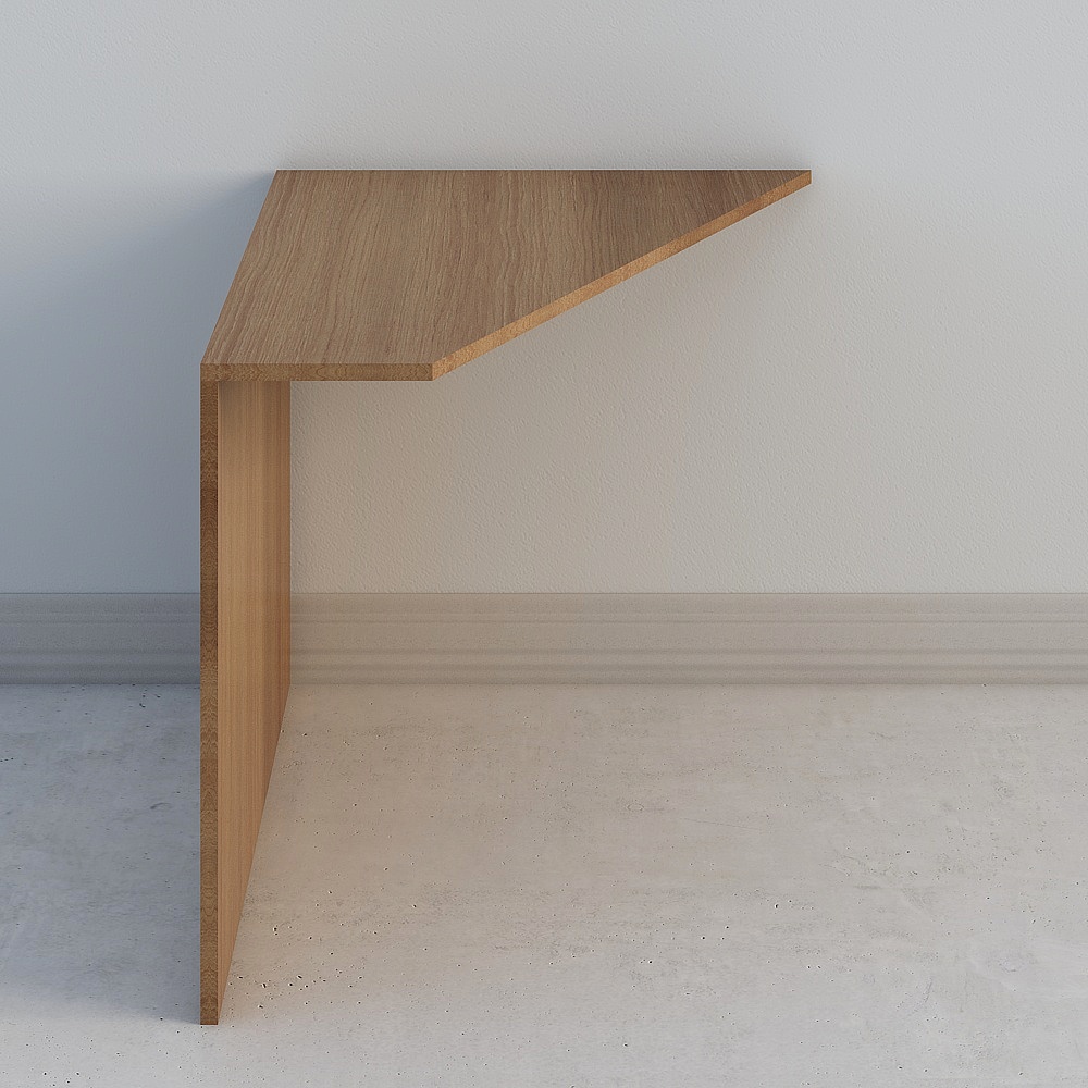 Triangular Side Table 3D model