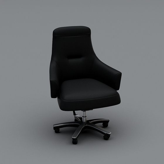 Modern Minimalist Office Chair 3D model