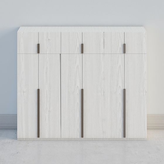 City Cabinet Low-Poly 3D Model for Modern Design