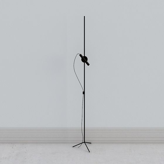 Minimalist Floor Lamp 3D model