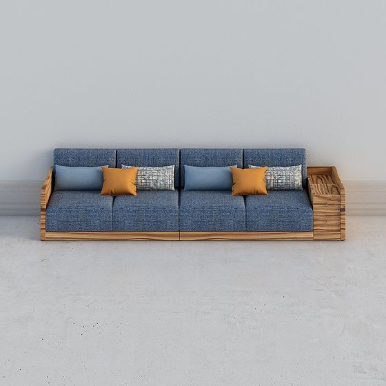 Urban Comfort Sofa 3D model