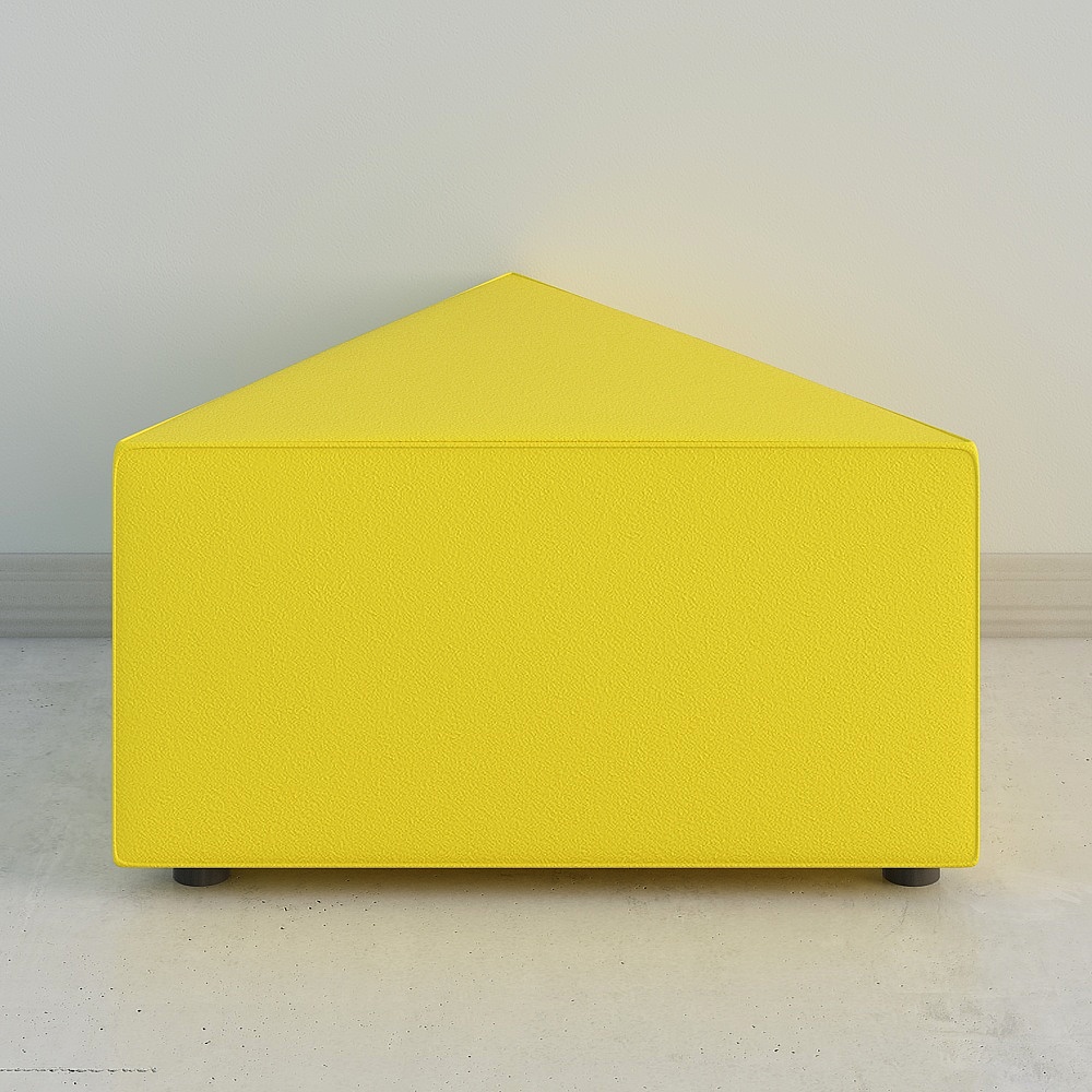 Yellow Block Sofa 3