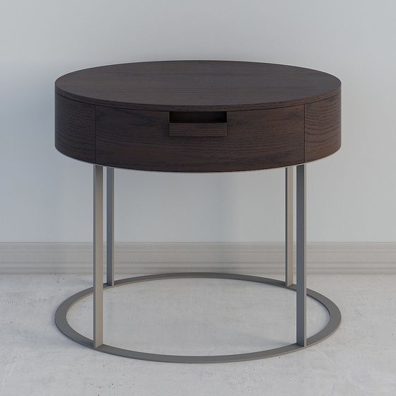 Murong-T0016-0323 Pequeña cobertizo-Mesa de noche