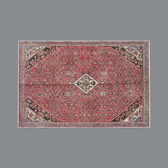 Elegant Persian Carpet 3D Model for Creative Projects