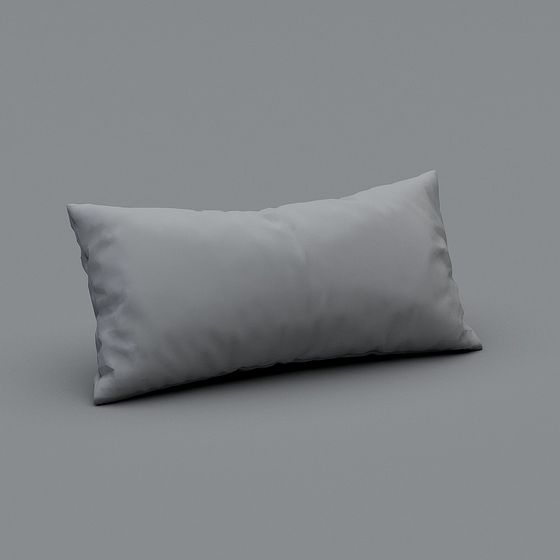 Stylish Low-Poly Pillow 3D model for Creative Projects