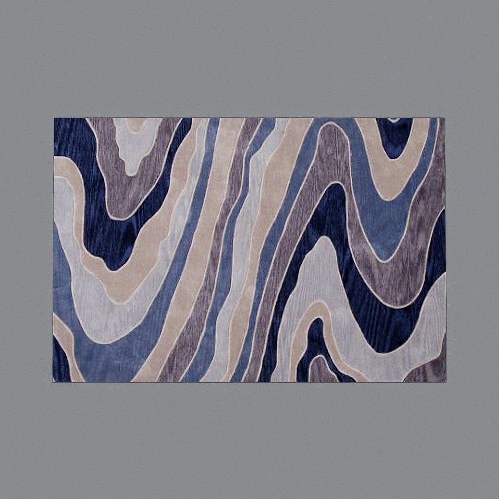 현대 추상 스타일 카펫 359705-5