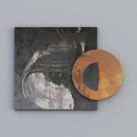 Abstract Ring 3D model - A Blend of Art and Geometry