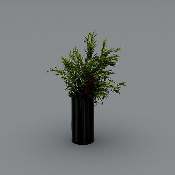 Bamboo Forest Vase 3D model