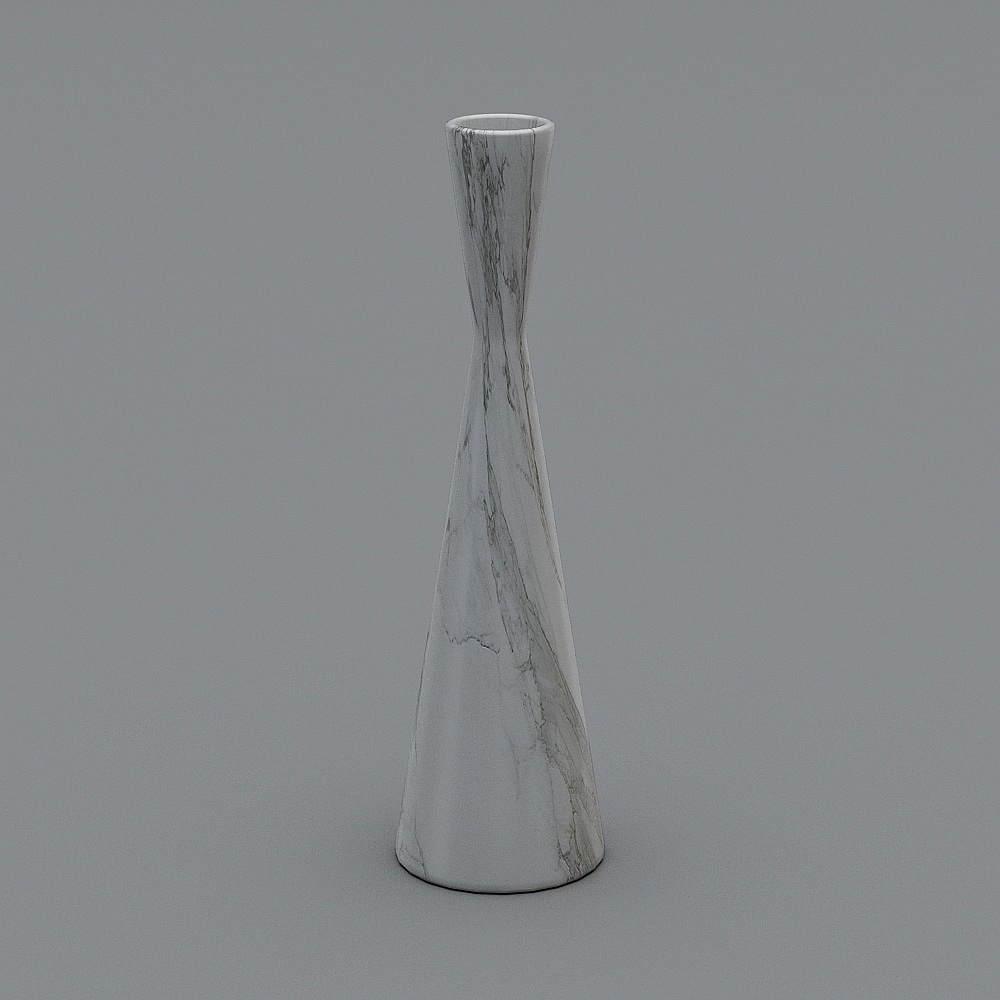 Elegant Vase 3D Model