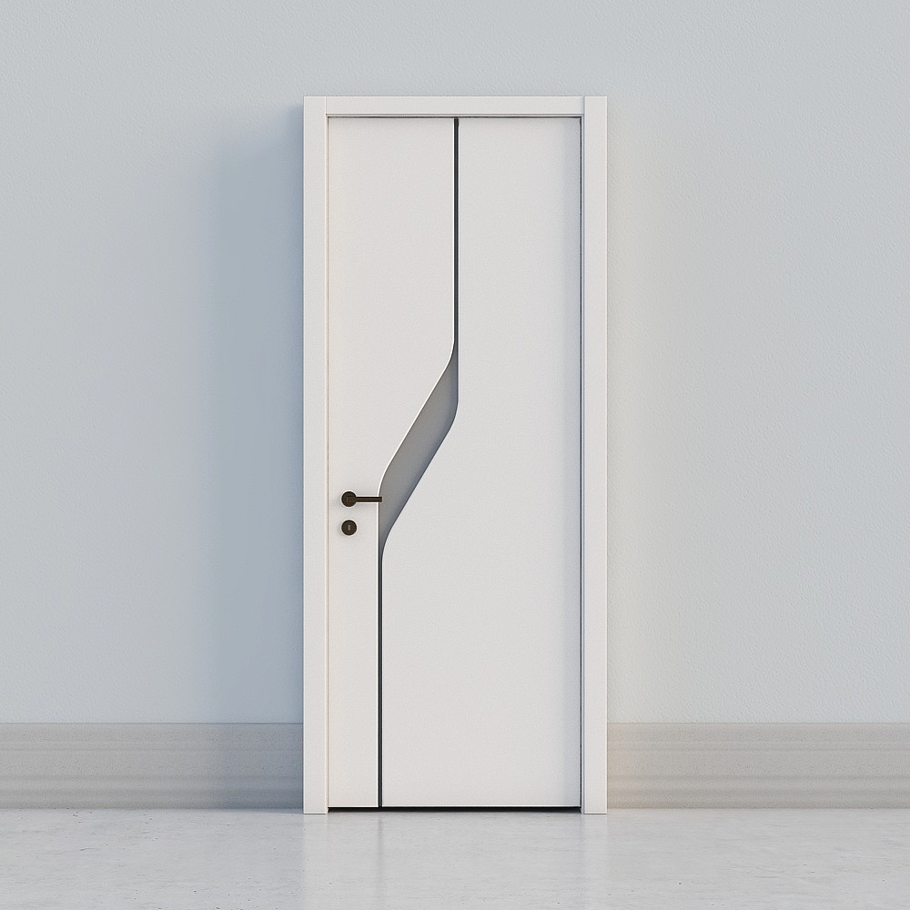 Shadow Gate 3D Model - Modern Minimalist Design