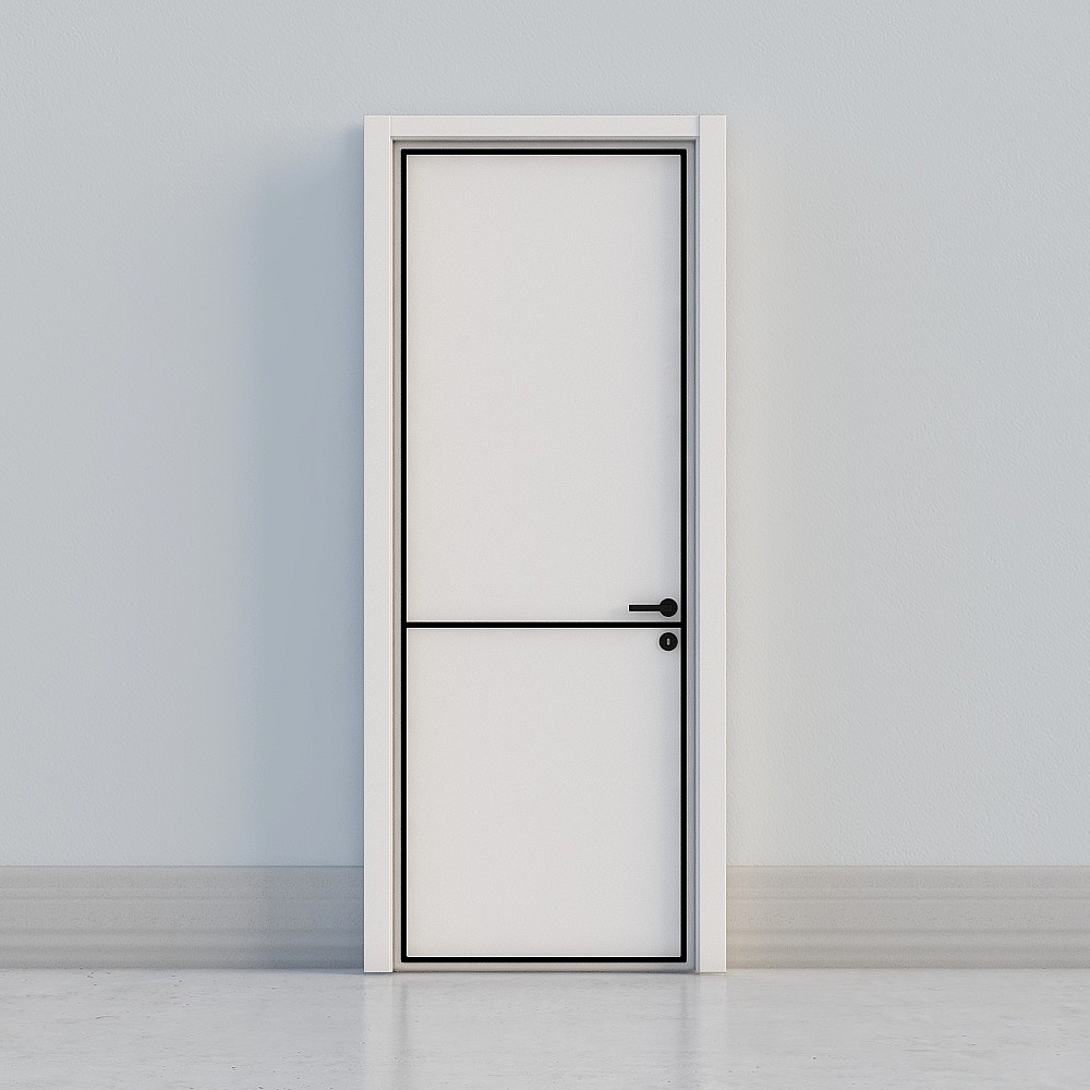Minimalist Door 3D model