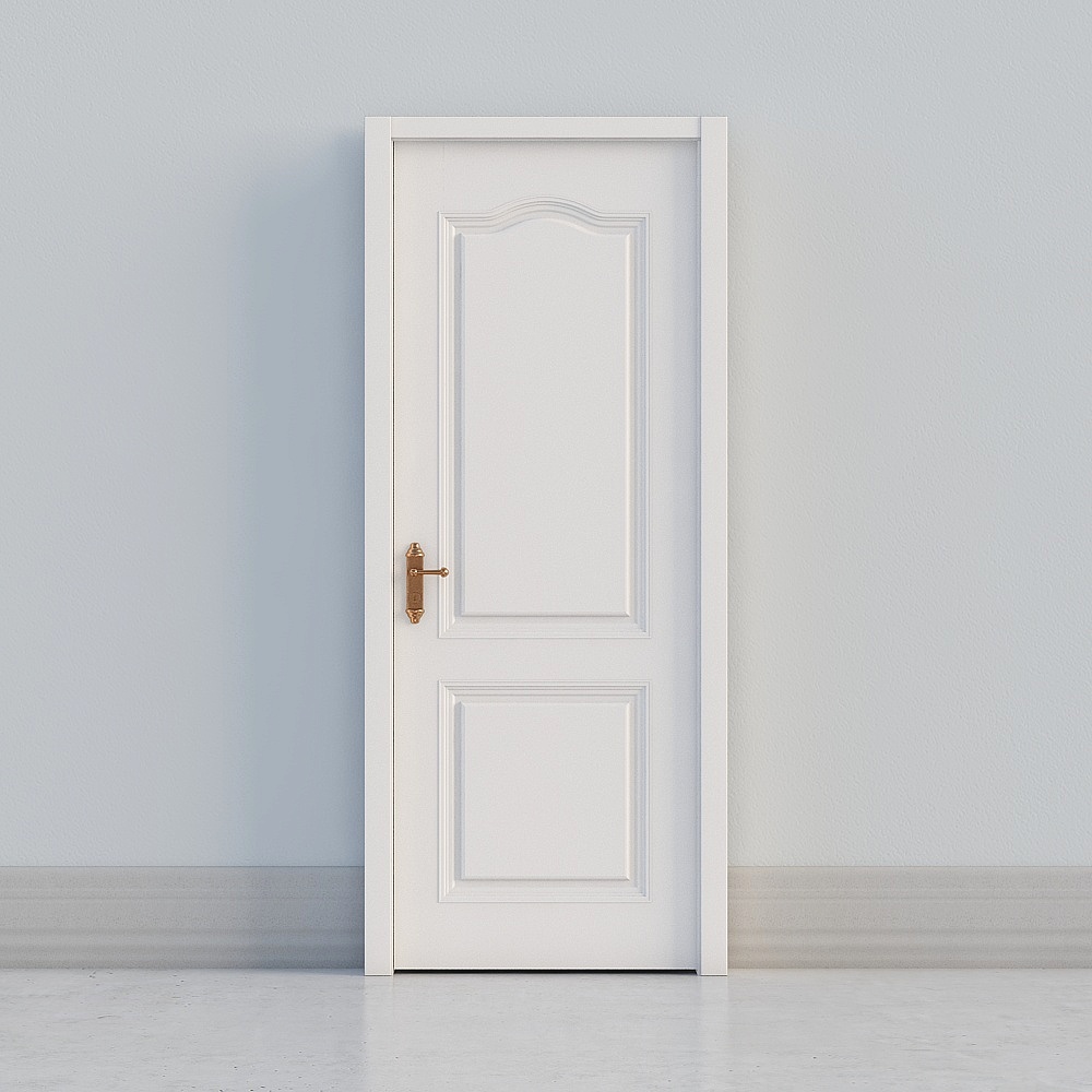 Elegant Classic Style 3D Door Model