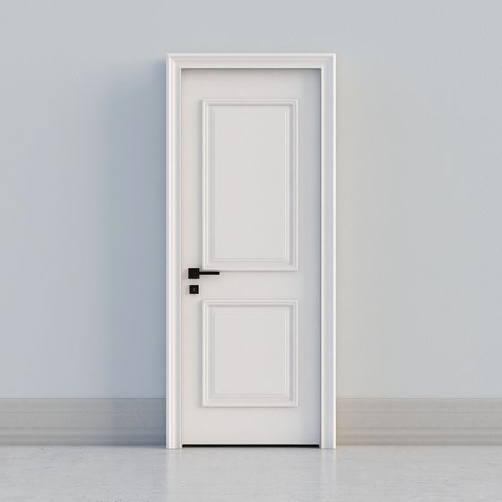 Pure Door 3D model – Modern Minimalist Design