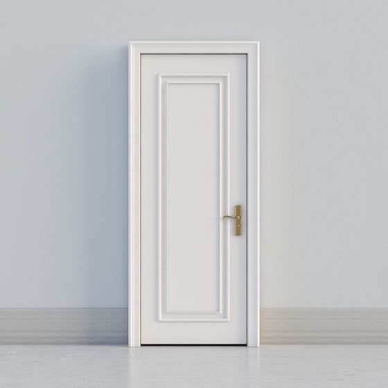 Pure Door 3D model for Modern Spaces