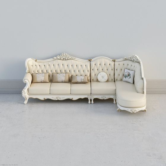 Royal Corner Sofa 3D model