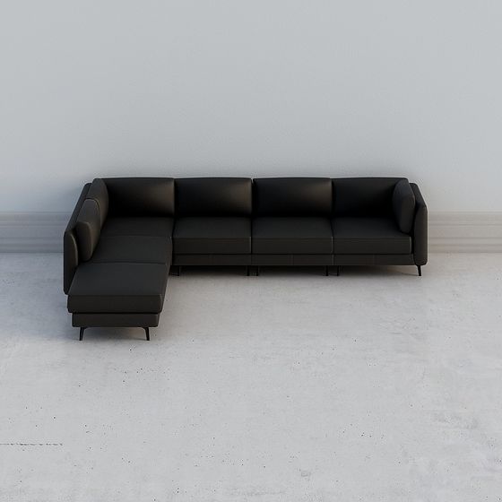 Urban Comfort Sofa 3D model for Stylish Interiors