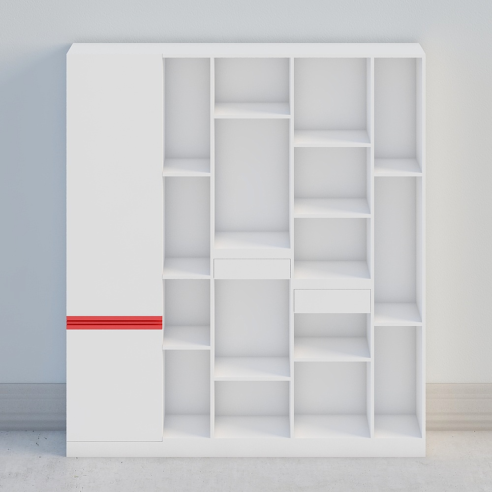 Estantería de oficina 1 en el primer piso